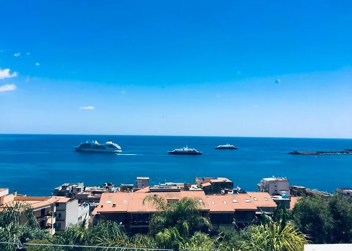 Luxury, Vittorio, Pool, Taormina,etna & Seaview Villa *